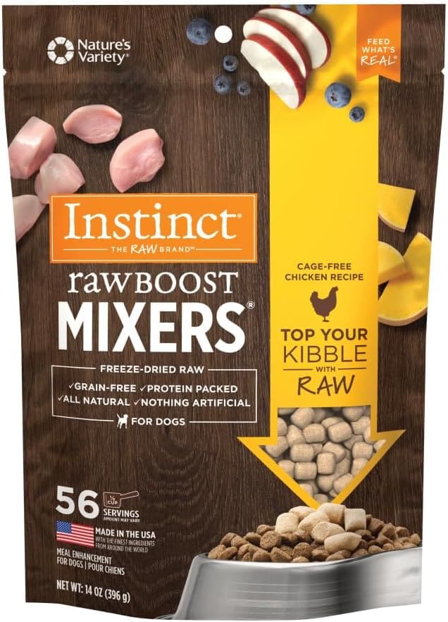 INSTINCT Freeze Dried Raw Topper and Treats