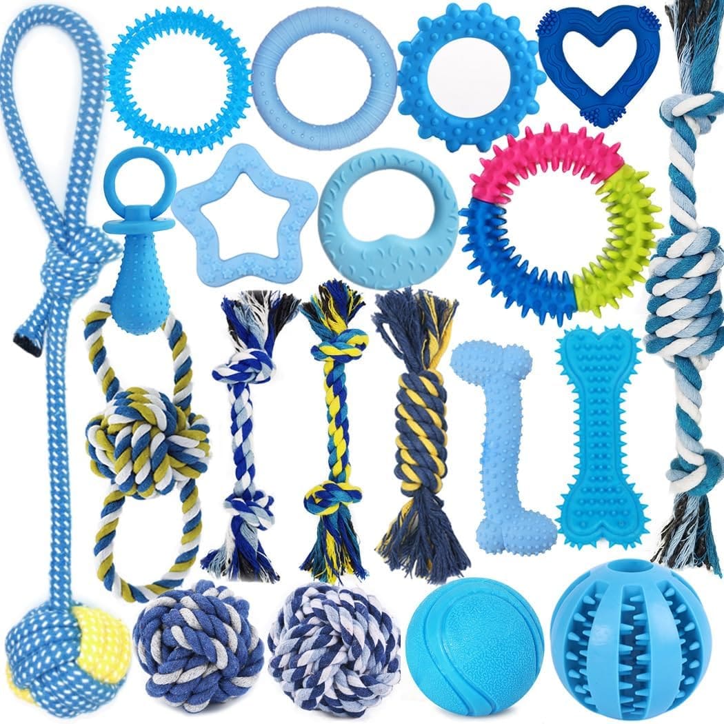 Beiker 20 Pack Puppy Chew Toys