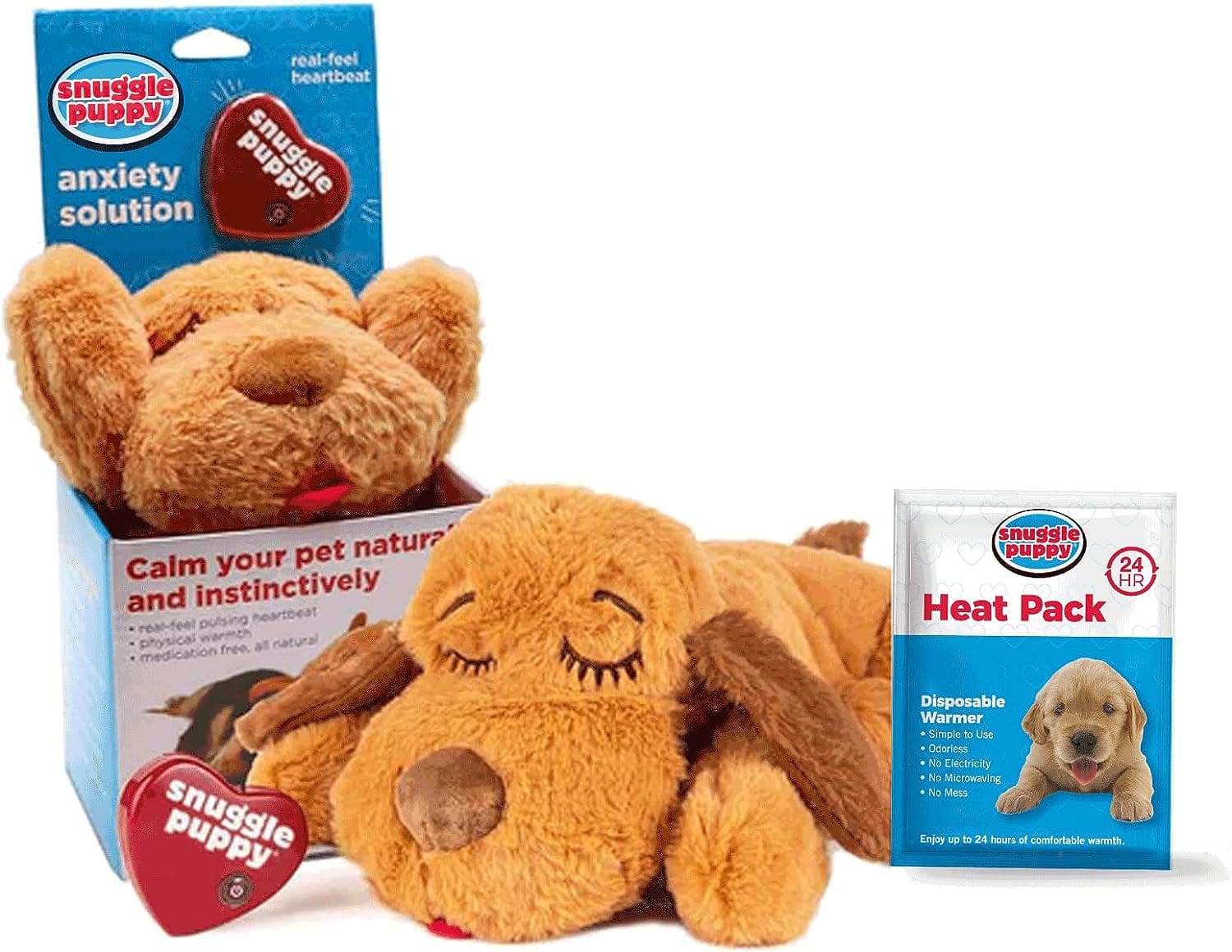 Snuggle Puppy Heartbeat Stuffed Toy