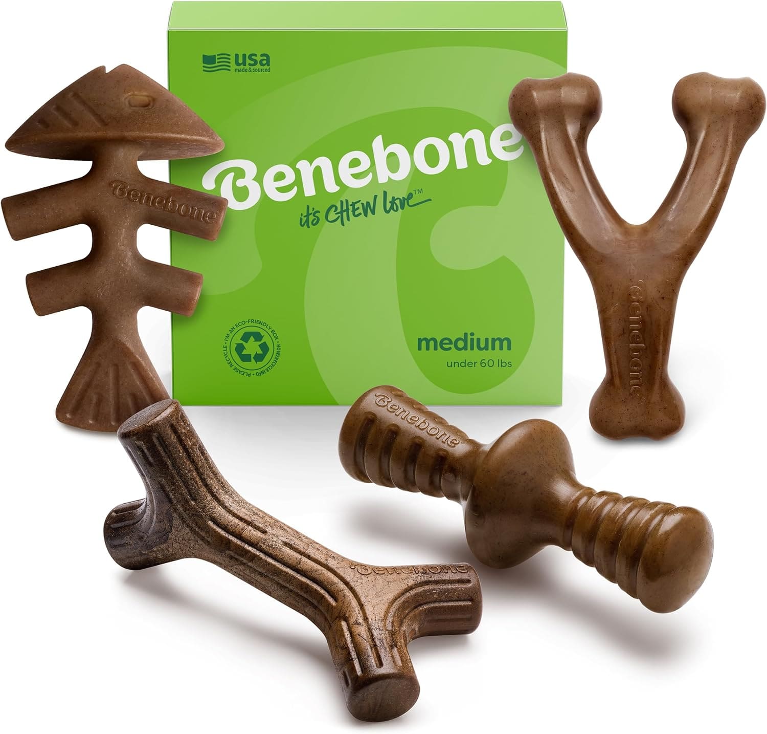 BENEBONE 4-Pack Chew Toy