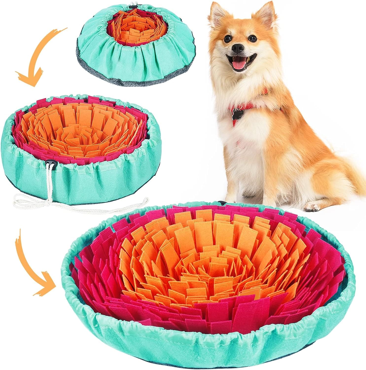VIVIFYING Snuffle Mat Foraging Treat Toy