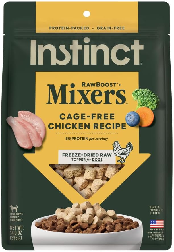 INSTINCT Freeze Dried Raw Topper and Treats